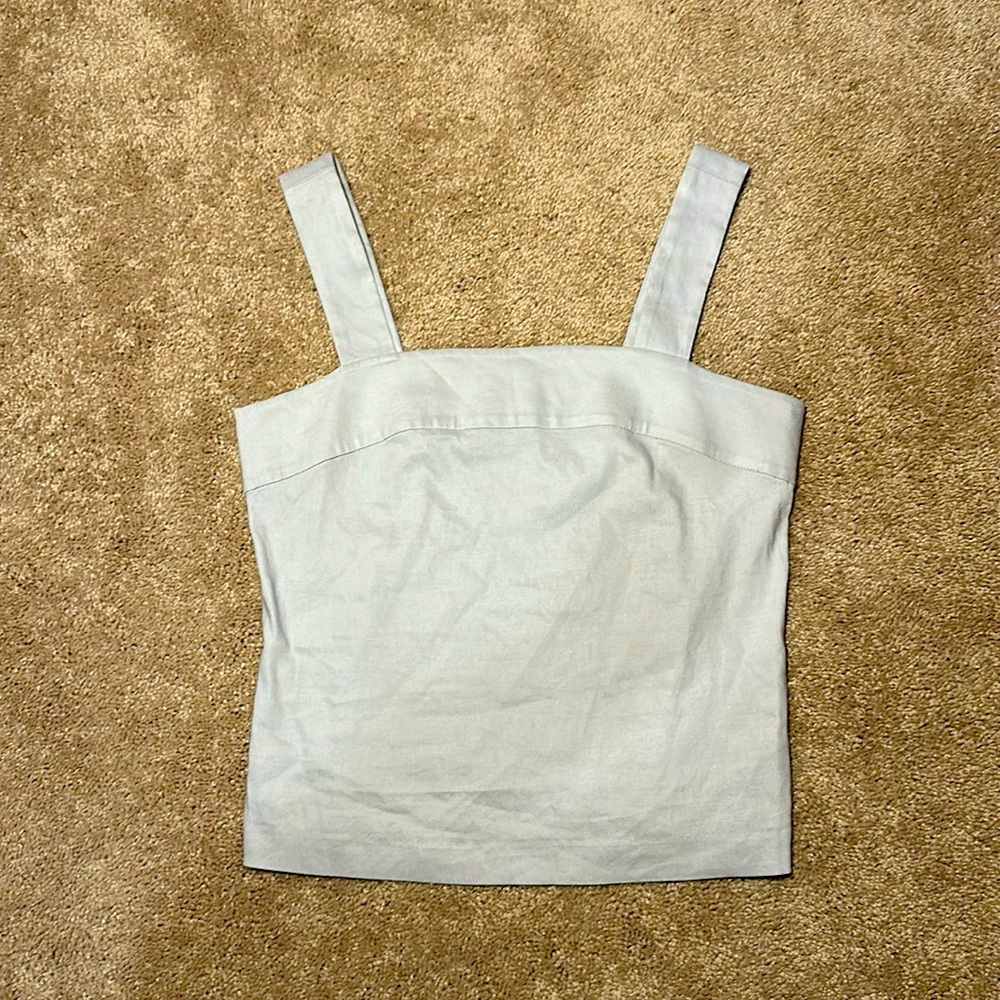 ANTONIO MELANI, square neck crop top, size 4